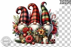 Christmas Gnome Sublimation - Clipart PNG Design Product Image 1