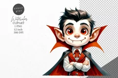 Halloween clipart, Vampire clipart, Autumn clipart Product Image 1