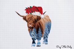 Double Exposure Christmas Sublimation Clipart PNG Product Image 1