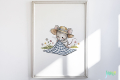 Picnic Mouse Sublimation Clipart Product Image 5