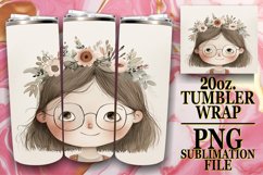 Dreamy Watercolor Boho Tumblers 20oz Product Image 1
