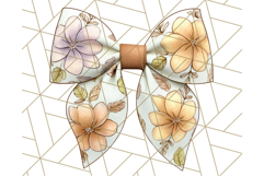 Fall Bow Clipart, Autumn Hair Bows PNG, Fall Ribbon Png Product Image 5