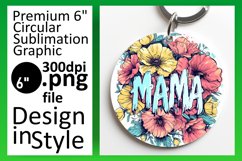 Mom's Day Watercolor Circle Delights Product Image 1