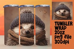 Holiday Animals Tumbler Wrap Sublimation 20oz Product Image 1