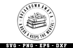 Reading svg, Book Lovers svg, svg cut files Product Image 1
