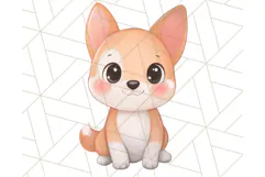 Cute Animal Clipart, Adorable Animal PNG Product Image 5