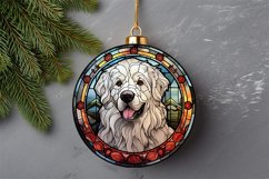 Great Pyrenees Dog Stained Glass - 04 Variations Product Image 2