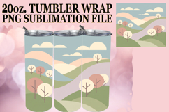 SERENE ESCAPES 20oz TUMBLER WRAP, Spring Product Image 1