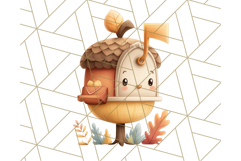 Woodland Forest Scene PNG Clipart, Fall Nature Elements Product Image 5