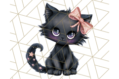 Pastel Goth Halloween PNG Clipart, Creepy Cute Art Product Image 5