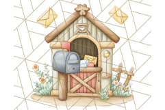 Tiny Farm Life Animals and Farm Clipart PNG, Barnyard PNG Product Image 5