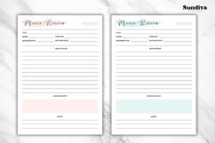 Movie Review Printable 4 | Movie Journal Template Product Image 3