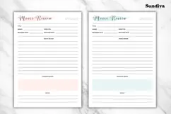 Movie Review Printable 4 | Movie Journal Template Product Image 3