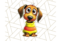 Halloween Animals in Costumes Clipart PNG, Cute Pets Art Product Image 5