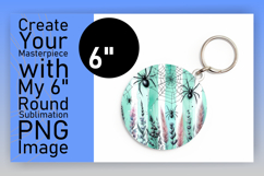 Whimsical Circle Design Car Coaster , Halloween Product Image 1