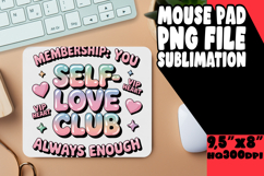 Timeless mouse PAD PNG Magic, Girl Quote Product Image 1