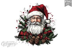 Christmas Santa Clipart Design - High Quality 300 Dpi Product Image 1