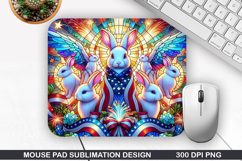 Mouse Pad Sublimation, 4th Of July Mouse Pad PNG Product Image 1