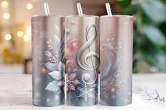 Christmas Music Tumbler Wrap | Sublimation | Tumblers Product Image 1
