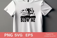 Blow me svg, hunting svg,Duck hunting svg, hunting season Product Image 2