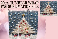 Enchanted Dreams 20oz tumbler wrap, Christmas Product Image 1