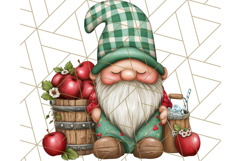 Farmer Gnome Clipart, Cute Farm Gnomes PNG Illustrations Product Image 5