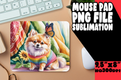 COZY MOUSE MAT CREATIVE SUBLIMATION, Cute Dog Product Image 1