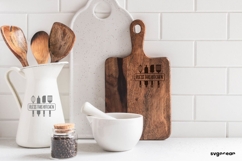Bless This Kitchen SVG Engraved | Kitchen Quote Product Image 2