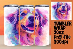 Colorful Canine Creations Tumbler Design Product Image 1