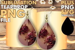 Glamorous Teardrop Earrings Design, Leopard Prints Product Image 1