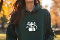 Gildan 18500 Hoodie Mockups, Christmas Gildan 18500 ladies Product Image 1