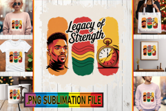 VIBRANT TOTE BAG Design Ideas PNG, Juneteenth Product Image 1