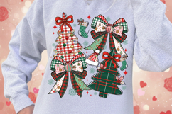 Retro Plaid Christmas Png, Preppy christmas png, Christmas Product Image 3