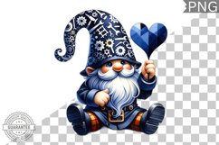 Father's Day Gnome Sublimation - Clipart PNG Design Product Image 1