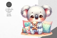 Koala clipart, Teddy bear clipart, Toy clipart Product Image 1