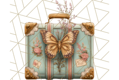 Vintage Butterfly PNG Clipart, Fairytale Cottagecore Images Product Image 5