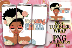 BLISSFUL DAYS 20oz TUMBLER WRAP, Praying Woman Product Image 1