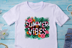 Retro Beach Summer Vibes PNG for Shirts Product Image 3