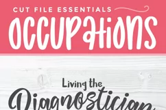 Diagnostician svg - living thediagnostician life svg file Product Image 6