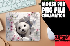 Adorable Hole-in-Wall Mouse Mat Elegance Product Image 1
