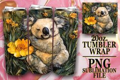 PRESENT OF HAPPINESS 20oz TUMBLER WRAP, Animals Product Image 1