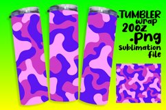 Neon Wave 20oz Tumbler Wraps Product Image 1