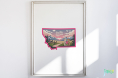 Valentine 50 US States Clipart Product Image 5