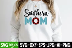 Southern Mom Sublimation PNG,Southern Mom Sublimation Design Product Image 1
