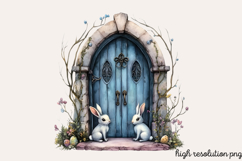 Gothic Easter Creepy Sublimation Clipart PNG Product Image 1