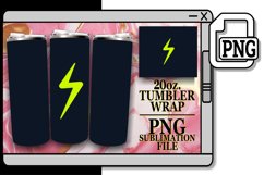Neon Elysium: Sublime 20oz Tumbler Sublimation Gallery Product Image 1