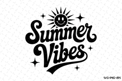 Summer Vibes svg | Summer Svg | Svg Cut Files Product Image 1