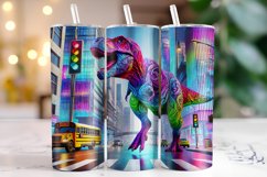 Dinosaur Tumbler Wrap | Sublimation | Tumblers Product Image 1