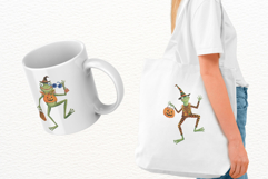Halloween Frog Clipart Product Image 3