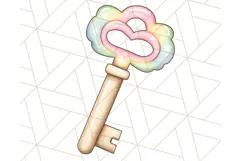 Fairy Tale Unicorn PNG Pastel Magic Clipart, Fantasy Rainbow Product Image 5
